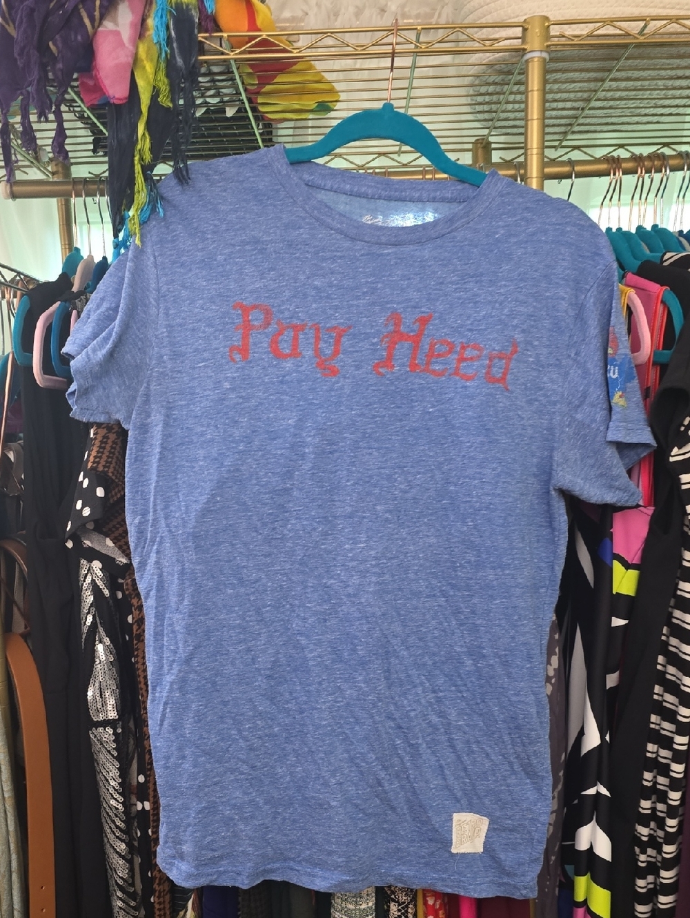 The Original Retro Brand University of Kansas KU Pay Heed Shirt